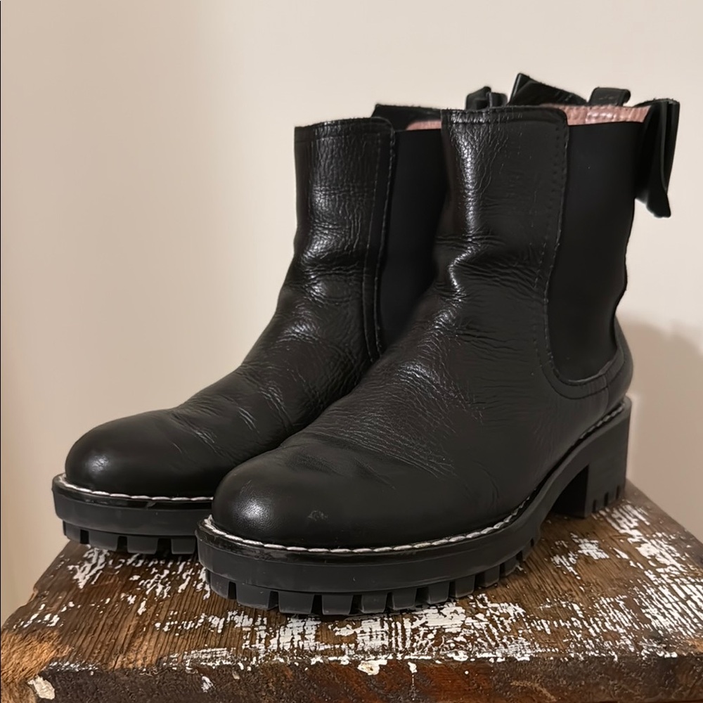 RED Valentino Chelsea boots with bow accents